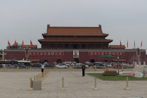 Tiananmen Square facing the Forbidden City